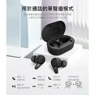 【享4%點數回饋】PHILIPS 飛利浦 TAT1207 TWS無線藍牙耳機 藍芽耳機 真無線耳機 防潑水抗汗