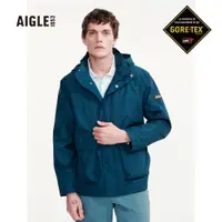 在飛比找PChome24h購物優惠-【AIGLE】男 防水透氣風衣(AG-3P132A067 土