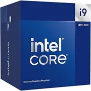 Intel Core i9-14900F Desktop Processor: 24 Cores (8 P-cores + 16 E-cores), Up to 5.8 GHz, 36MB Cache, PCIe 5.0 & 4.0 Support, DDR4 & DDR5 Memory Support, Intel Laminar RH1 Cooler Included