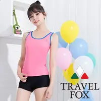 在飛比找PChome24h購物優惠-【夏之戀TRAVEL FOX】少女時代長版兩件式泳衣(C15