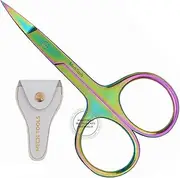 Nail Scissors, Curved, Cuticle, Trimming, Manicure, Pedicure, Multicolor, For Nails and Cuticle, Multi-Purpose, Manicure, For Men and Women, Premium Quality