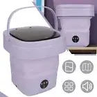 11L Portable Washing Machine Mini Washer Washer Spin Dryer Small Travel Foldable