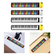 Roll up Piano Keyboard 49 Keys Hand Rolled for Kids Adults Birthday Gift