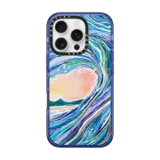 iPhone 16 Pro Impact Case MagSafe Compatible Koru Iphone case By Ann Upton