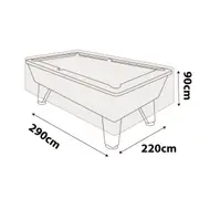 Pool Table Cover - 9.5ft x 7ft