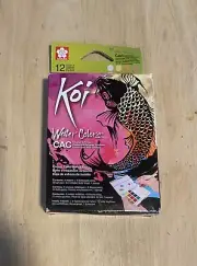 Sakura Koi WaterColors Pocket Field Sketch Book 12pc