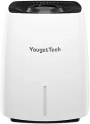 Evaporative Humidifier for Large Room, 1.6 Gallon No Mist Humidifier YougetTech