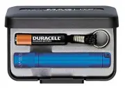 Maglite Instrument Solitaire AAA Aluminum Flashlight Blue Finish - K3A112