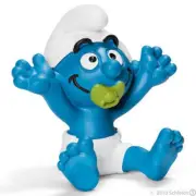 NEW SCHLEICH 20750 Baby Arrival SMURF - RARE Celebration Smurfs - RETIRED