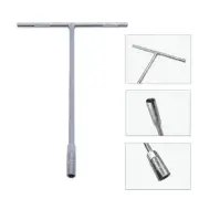 Hexagon Spanner Tool T-type Socket Wrench Tool 13MM Handle Socket Nut Wrench