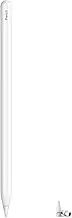 BOUTOP P10 Pencil for Apple iPad Pro 12.9 Inch 6/5/4/3, iPad Pro 11 Inch 4/3/2/1, iPad Air 4/5, iPad Mini 6 - iPad Pencil with 2 Pencil Tips, Charging Cable and Pencil Case - White