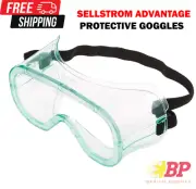 Sellstrom Advantage Series Lightweight Safety Goggles w Elastic Strap S81220X