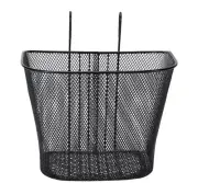 Front Bicycle Storage Holder Hanging Wire Bike Basket Rust Prevention Coating