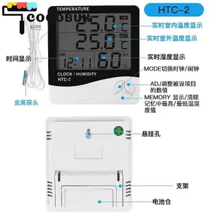 {殼巴}HTC-1 HTC-2 電子數顯溫溼度計 嵌入式 小型溫度表 溼度計居家必備