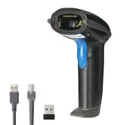 Laser 2.4G Wireless 1D Bar Code Scanners Readers for Computers PC Laptop, Bar...