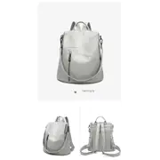Large Capacity Backpack, Genuine Leather Women's Bag, Backpack, Ladies Handbag, Faux Leather Travel Bag