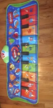 Step-To-Play Junior Piano Mat For 2 Years+ Best Grandma Gift Grandaughter Music