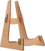 Wooden Guitar Stand - Sturdy Wood Violin Stand with Floor Rack for Electric, Acoustic, and Bass Guitars