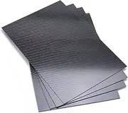 1pc 3K Carbon Fiber Sheet 200 x 300 x 2mm Panel Plate Board Twill Glossy for RC Drone Quadcopter (200x300x2mm, 1pcs)