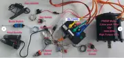 PMSMmotor3.5kwPeak10Kw 36V-86V3000rpm HiTorque_control 72450B FarDriveApp,FedEx