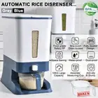 10Kg Auto Rice Grain Case Cereal Dispenser Container Storage Box Pet Cat Food AU