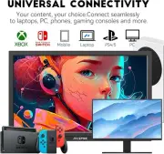 Portable Monitor 17.3Inch 1600X900 HDMI USB-C Laptop Gaming Monitor Built-in