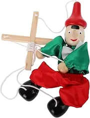 Garneck Interactive String Puppet Funny Marionette Doll for Develops Creativity Imagination for Indoor Design Unique Craftsmanship Random Color