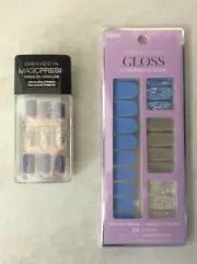 Dashing Diva Magic Press Press-On Manicure 30 Nails +Gloss Ultra Shine Gel Strip