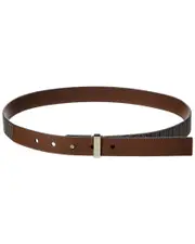 Paul Smith Coated Canvas & Leather Belt