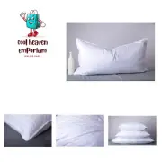King Size Goose Down Feather Hotel Collection Bed Pillows for Sleeping One Pi...