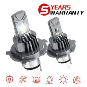 H4 9003 LED Headlight Bulbs High/Low Beam Conversion Kit 6500K Canbus 2pcs (for: Smart)