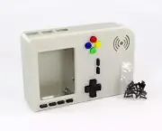 PiGRRL 2 SILVER Game Boy Case w/ Buttons & Screws for Raspberry Pi 2/3 GameBoy
