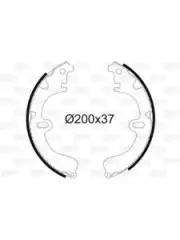 Valeo Brake Shoe fits Toyota Camry 2.0 SV21 (562599)