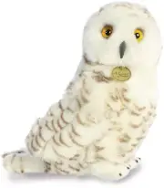 Aurora - Large White Miyoni - 15" Snowy Owl - Adorable Stuffed Animal