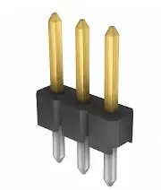 Pack of 10 961103-6404-AR Connector Header Through Hole 3 position 0.100" (...