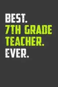 在飛比找博客來優惠-Best 7Th Grade Teacher Ever: P