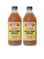Bragg Organic Apple Cider Vinegar All Natural Ingredients, 16 Ounce, 2 Pack