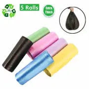 5 Rolls Portable Camping Festival Toilet Home Clean/Composting Biodegradable Bag