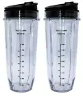 Blendin 32 Ounce Cup with Sip N Seal To Go Lids - Extra Large Replacement Jar...
