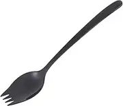 MAGICLULU 304 Stainless Steel Salad Spork Fork Spoon Integrated Fork and Spoon for Easy Serving for Kitchen