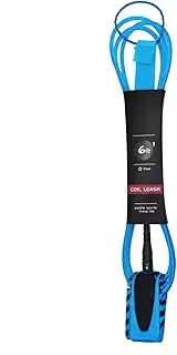 Surf Ankle Strap, Long Paddleboard Strap, Lightweight Surf Board Rope - Durable Surfboard | 6/7/8/9/10 FT Paddle Strap for Longboard, Shortboard, Paddleboard Riding, Secure Beach Surf
