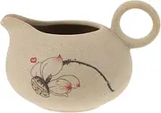 KICHOUSE 1pc Ceramic Tea Dispenser Cup Heat Resistant Tea Pitcher and Restaurant and Art Enthusiasts