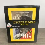 National Geographic Decade Bundle 70's-90's CD-ROM x3 Windows 95 98 3.1