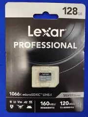 Lexar V30 UHS-I A2 128GB Micro SD Card NEW - 0000020