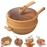 Titanium Pressed Clay Anti Stick Health Pot New Clay Print Pot With Steam Pot