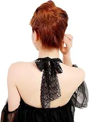 [PurpleYu] Halter Neck Bra Straps Replacement Swimsuit Bathing Suit Self Tie-knot Adjustable Detachable Spare Bra Straps