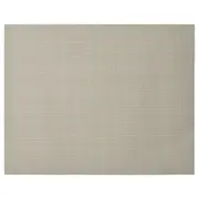 FLYGFISK place mat, light beige, 38x30 cm