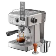 HiBREW H10A Espresso Coffee Machine 20Bar Semi Automatic Stainless Steel Body