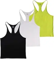 [Muscle Alive] Men's Gym Stringer Vest Bodybuilding Training Muscle Shirt Cotton