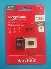 NEW - SanDisk Imagemate 400GB MicroSDXC Memory Card - Free ShipN!
